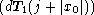 (dT1(j + |x0| ))